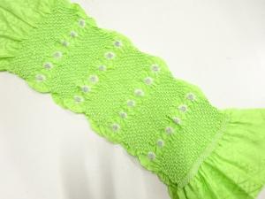 正絹　絞り　帯揚げ